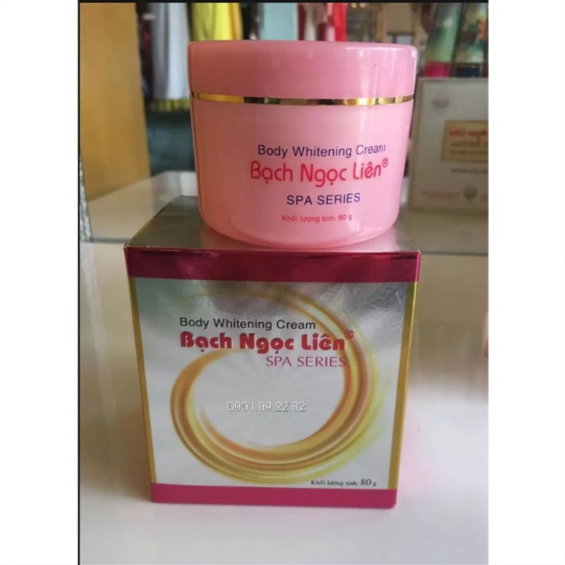 Kem dưỡng trắng da body Bạch Ngọc Liên Hồng 80g ( Spa Series)