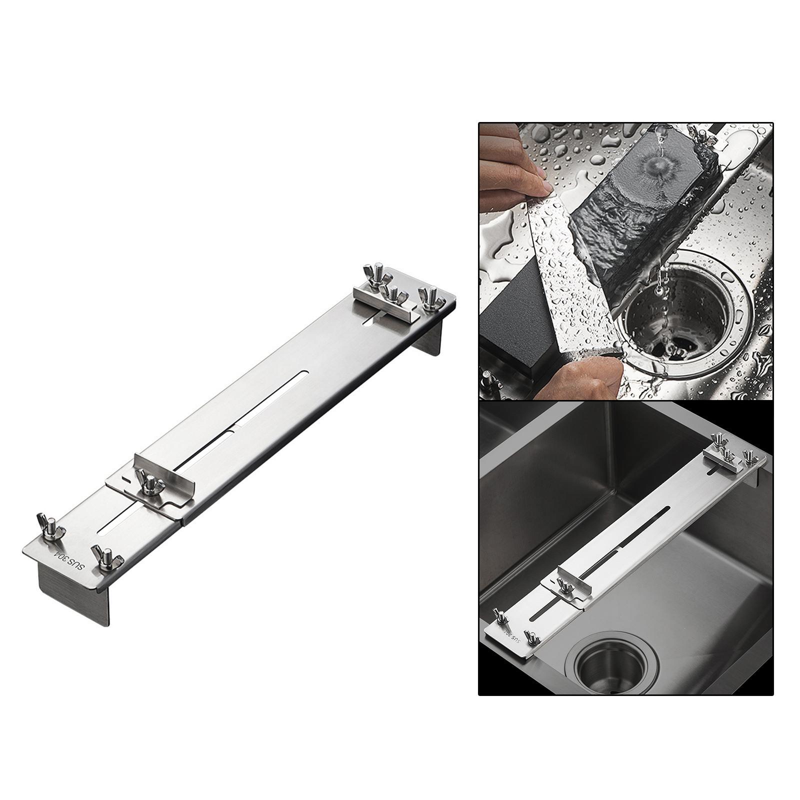 Sharpening Holder Whet Holder 304 Stainless Steel Sink Bridge