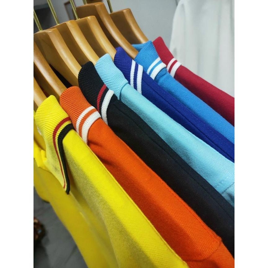 Áo thun đồng phục mặc nhóm, polo mặc đôi, công ty, họp lớp chất cá sấu poly cổ viền chất đẹp