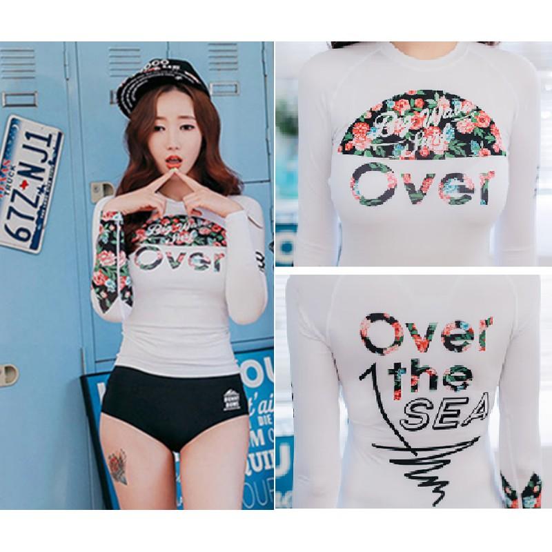 Bộ bơi dài tay xinh xắn