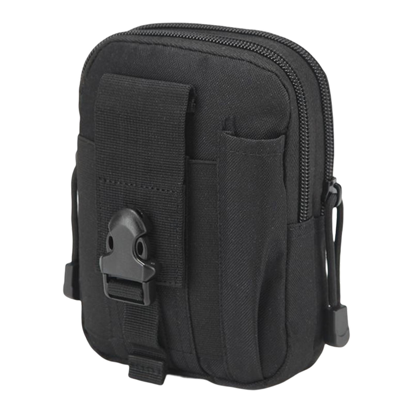 Portable Waist Zipper Purse Gear Organizer Bag Multi Functional Pouch Accessories Nylon for Hunting