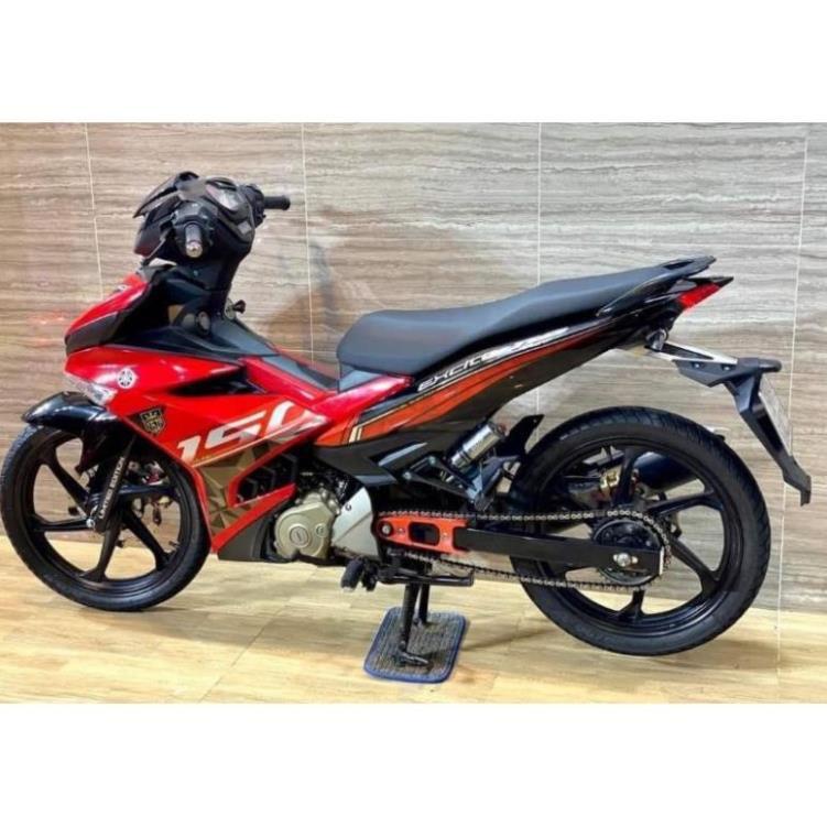 Tem xe Exciter 150 đen đỏ