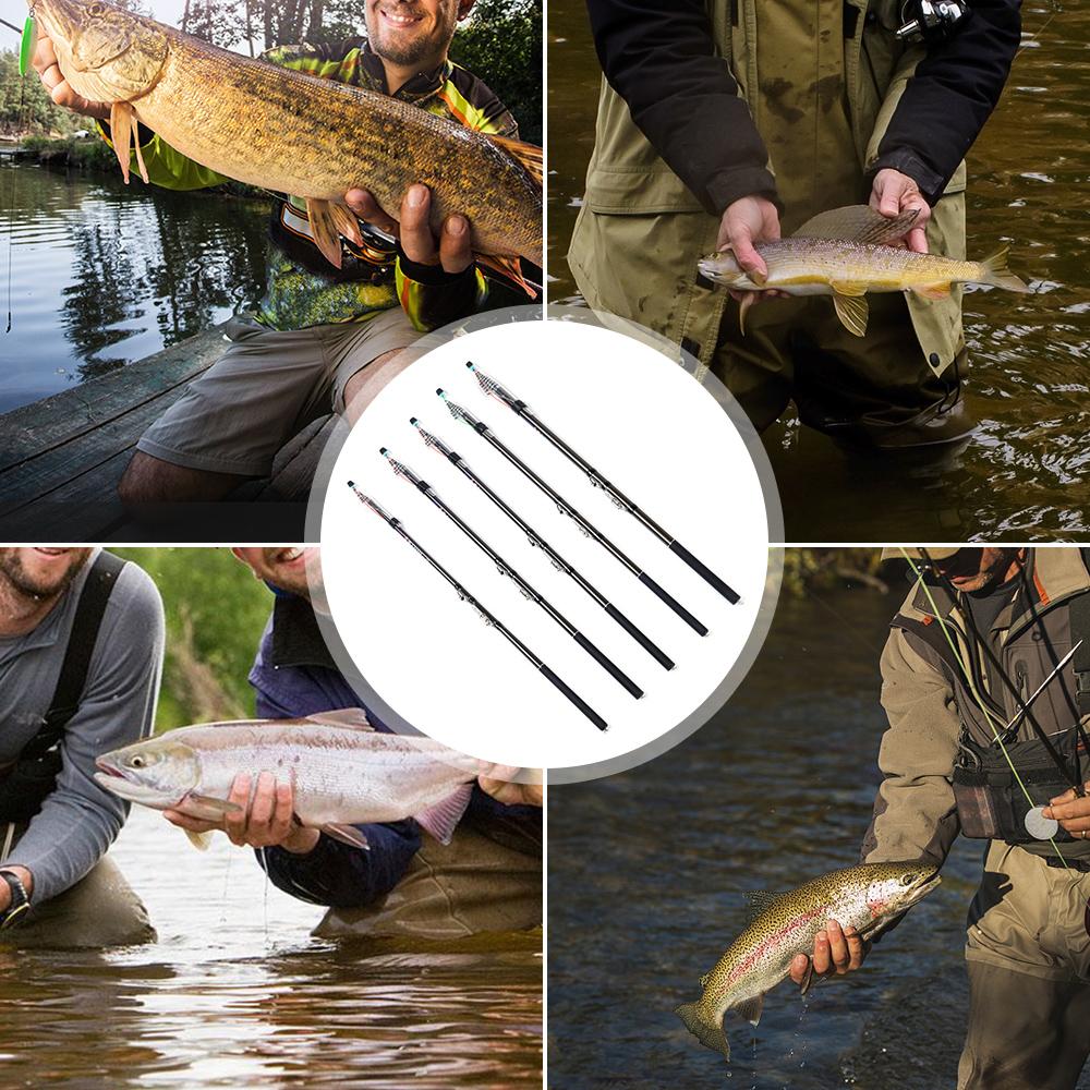 Cần Câu Cá Bằng Sợi Carbon 2,7M / 3,6M / 4,5M / 5,4M / 6,3M