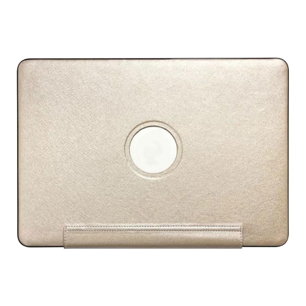 Fashion Silk Texture Hard Shell Case Cover Gold for Macbook Pro Retina 13.3"