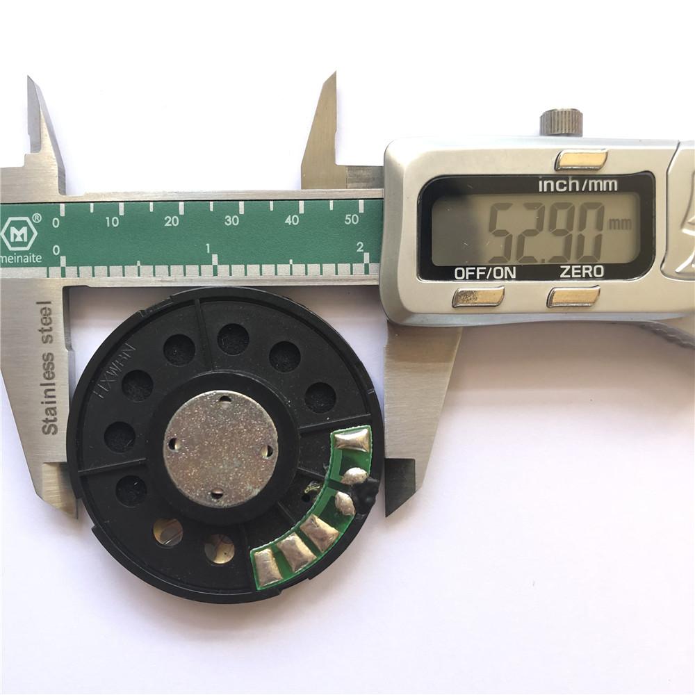 Âm thanh tuyệt vời Loa 53mm DIY Vỏ thép 60 Ohm Bộ phận tháo rời khỏi tai nghe