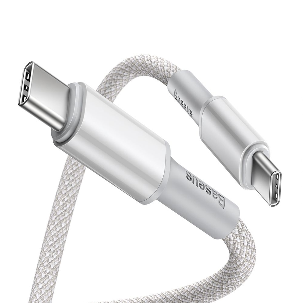 Cáp sạc nhanh 100W Baseus High Density Type-C to Type-C truyền dữ liệu cho Android dài 100CM - Hàng chính hãng
