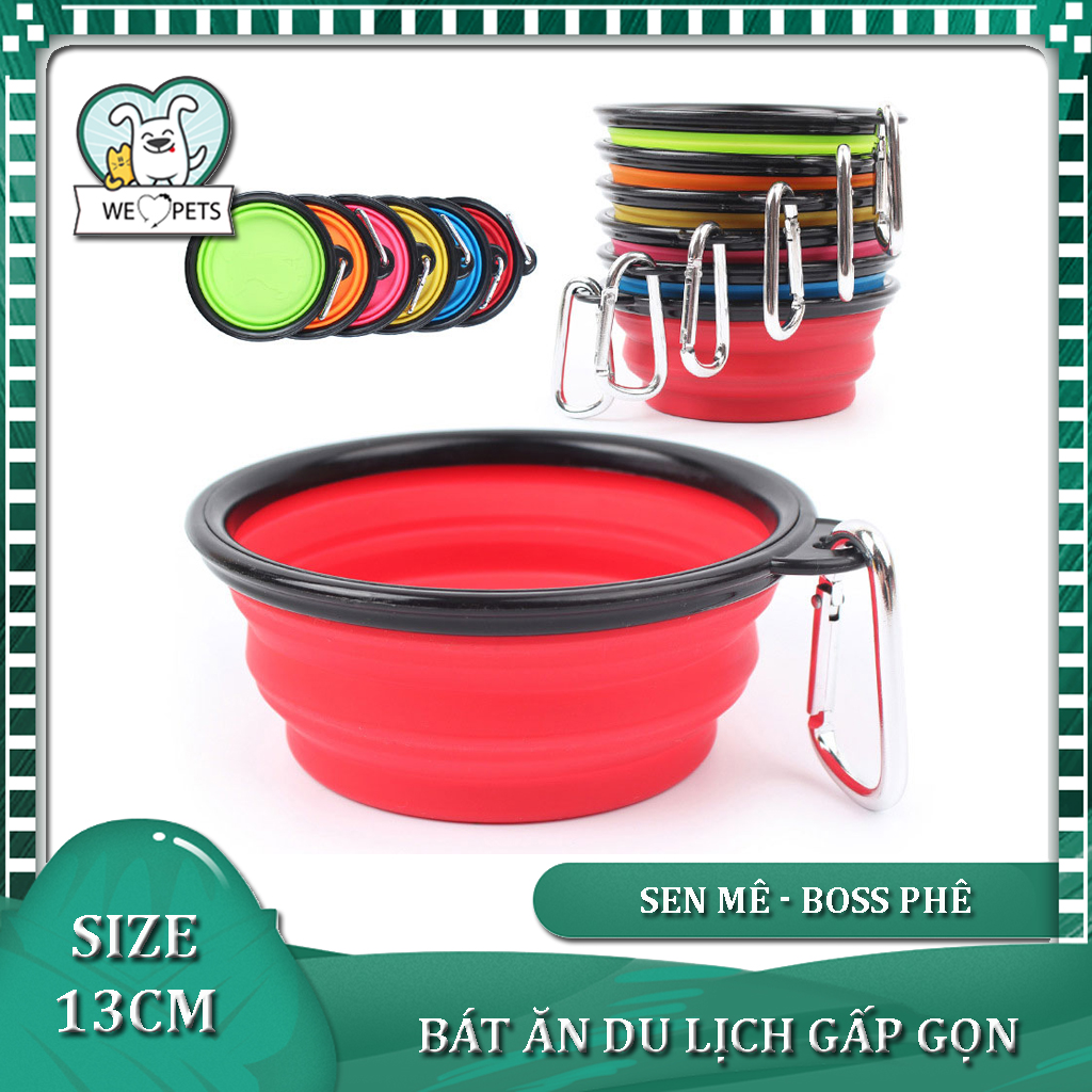 Bát ăn cho chó mèo thú cưng - Bát Du Lịch