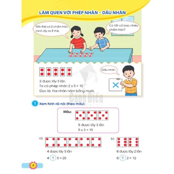 Toán lớp 2 tập 2 - Cánh Diều