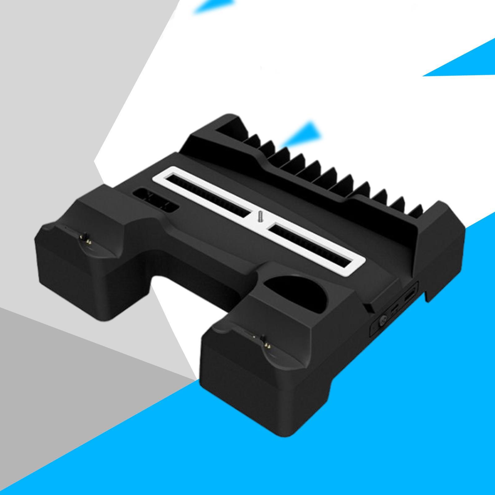 Charging Cooling  for PS5 Console Game Console Storage Charger White