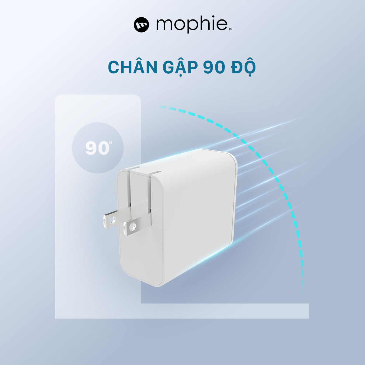 Sạc nhanh Mophie Power Delivery 67W GaN