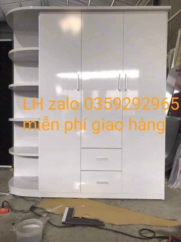 Tủ nhựa đài Loan 3 cánh 1 kệ