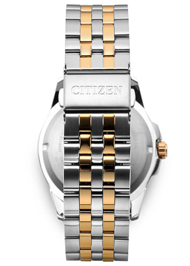 Đồng Hồ Nam Citizen World Time Eco-Drive BX1006-85E - Dây Kim Loại - Kính Sapphire - Mặt Đen