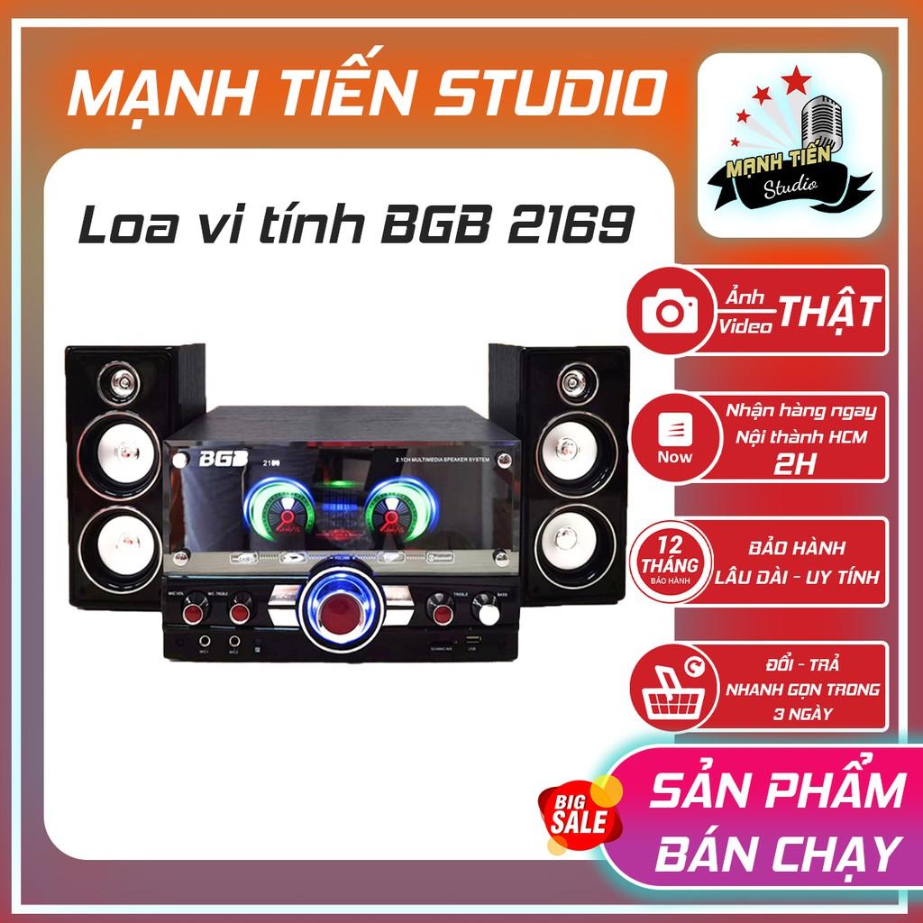 Loa vi tính cao cấp BGB 2169 một trầm hai treble, bass cực căng, sang trọng và đẳng cấp giành cho gia đình