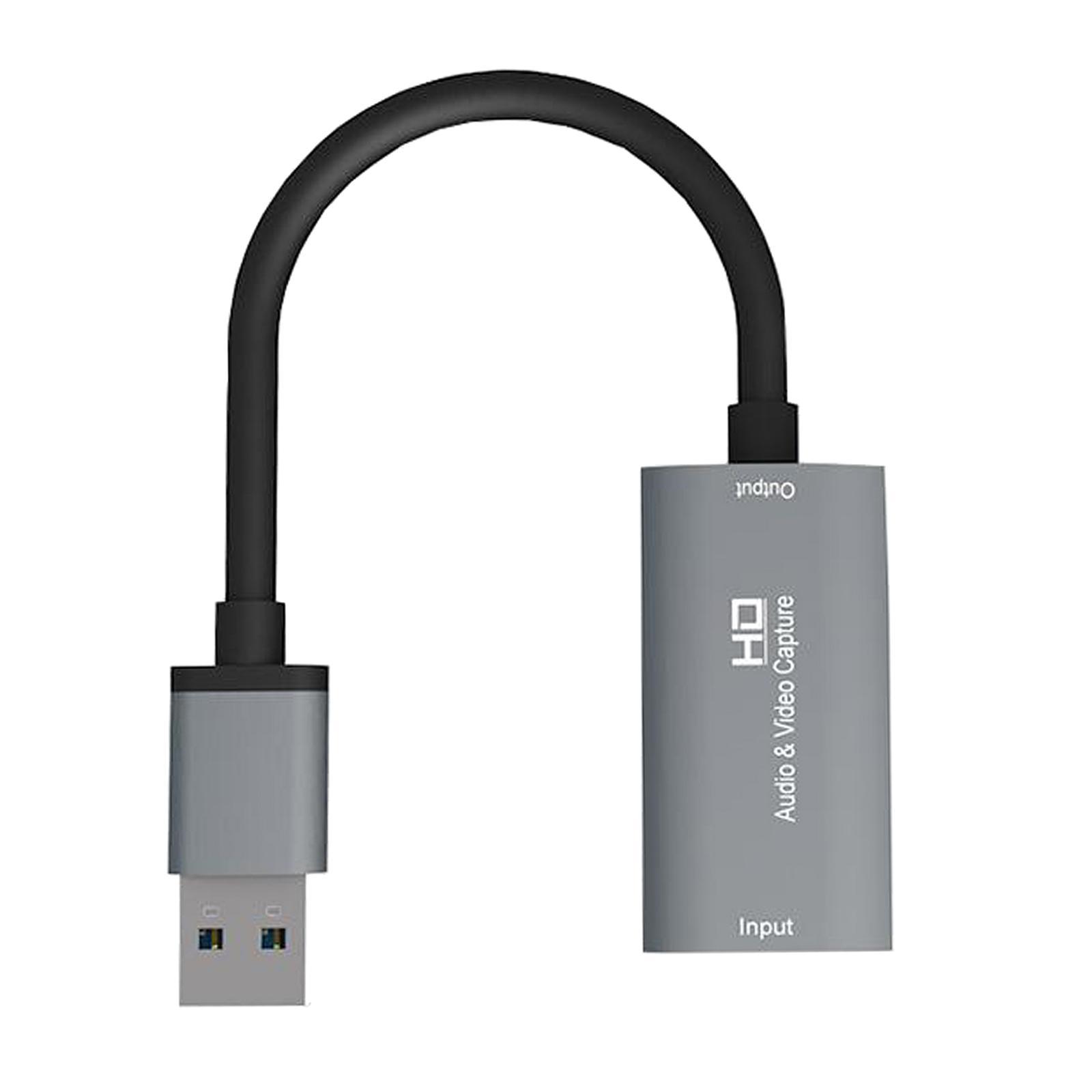 Portable HDMI to USB 1080P Video  Card Dongle Grabber Tools
