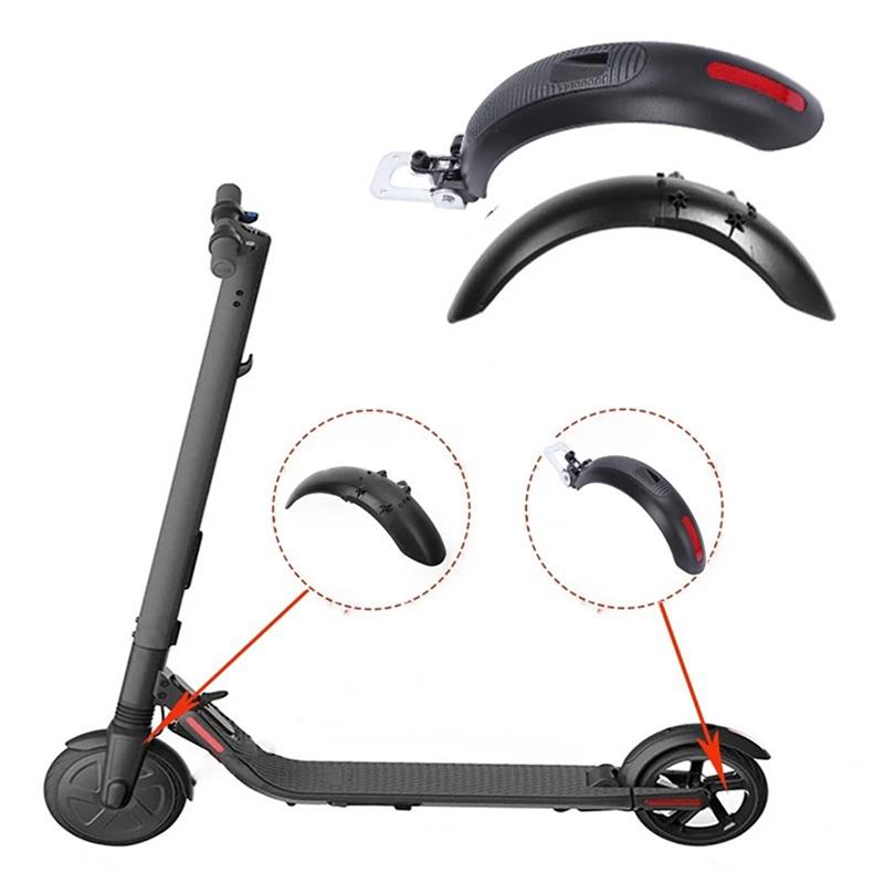 Mặt trước phía sau Fender Mudguard Set lốp lốp xe bảo vệ cho NineBot ES1 ES2 ES3 ES4 Phụ kiện xe tay ga điện