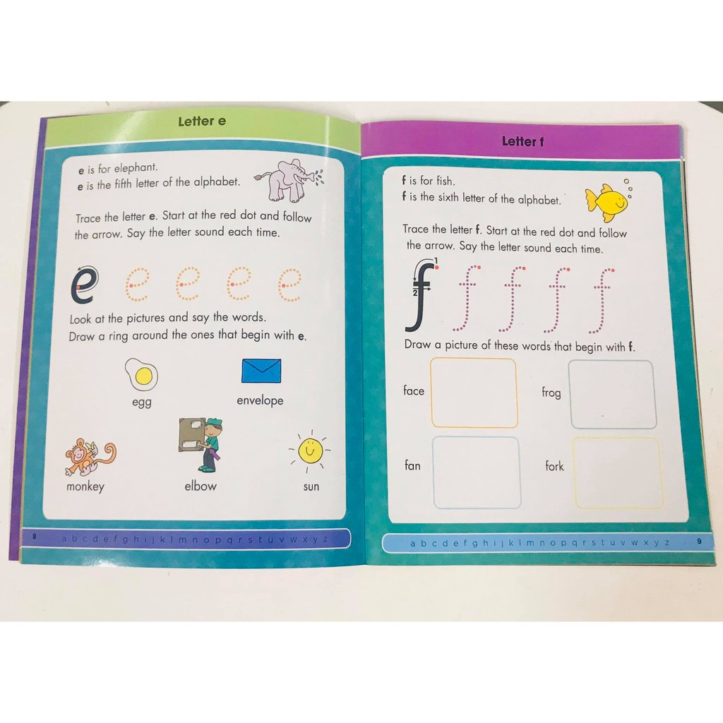 Sách: Combo 2 cuốn Wipe Clean Maths - Alphabet - Sách viết xóa cho trẻ 3-6 tuổi