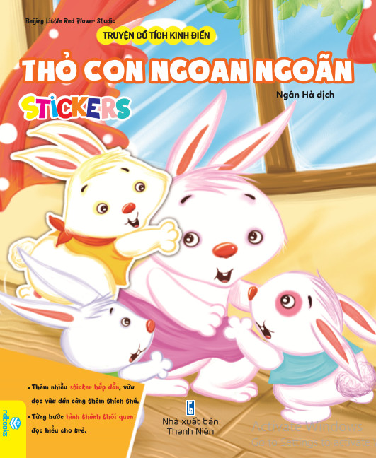 Sách - Combo 8 Cuốn Truyện Cổ Tích Kinh Điển Stickers - Ndbooks
