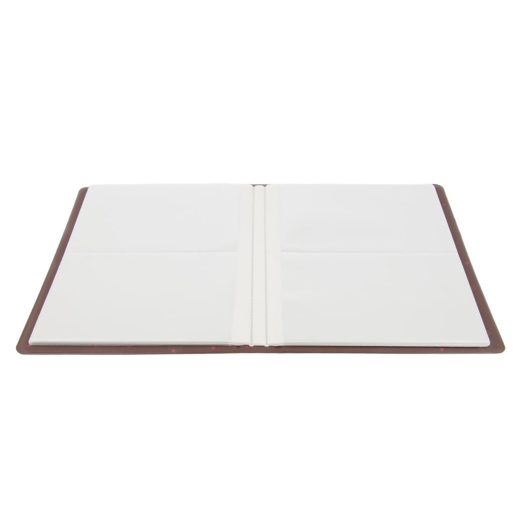 80 Photos 6"x 4" 4R Baby Photo Album Picture Storage Case Box Orange