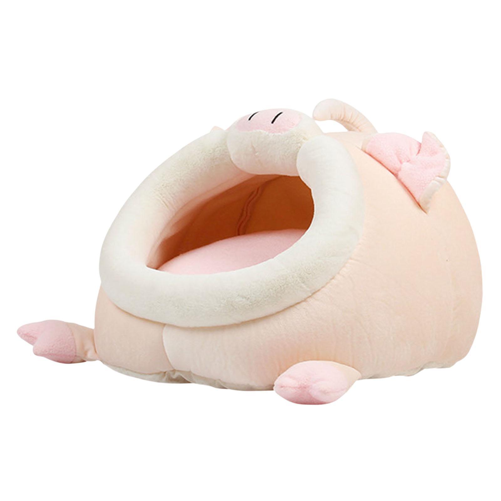 Cute Cartoon Winter Guinea  Bed Squirrel Rodent Rest Cage Hamster House