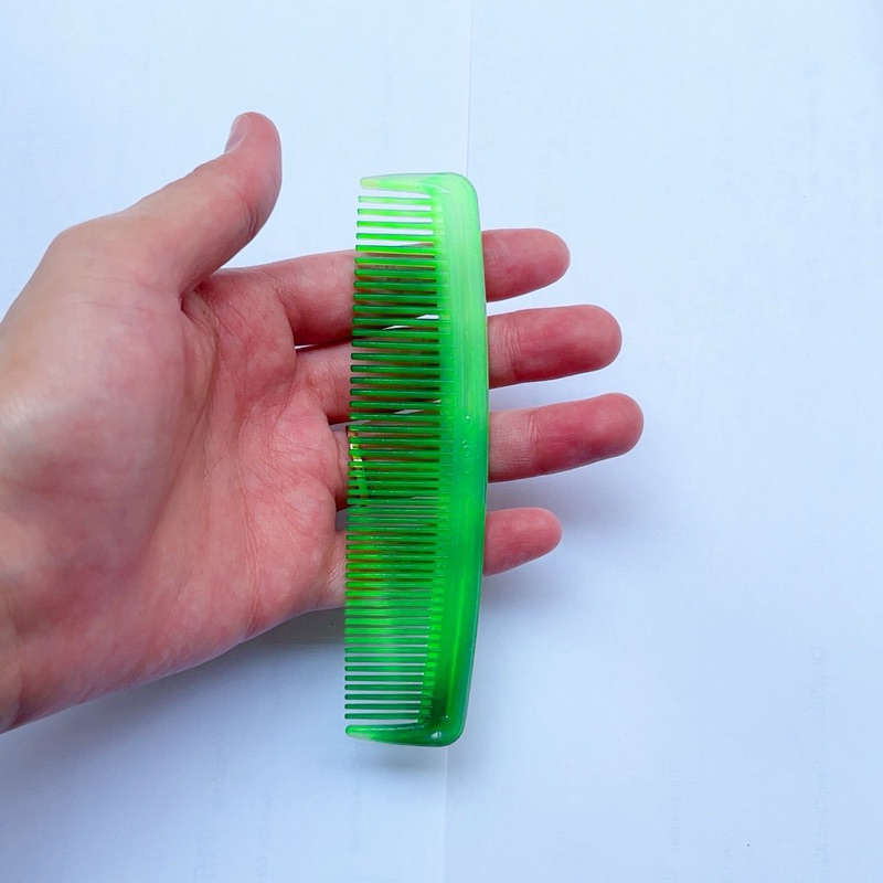 Lược nhựa xanh ngọc nhiều mẫu răng thưa/ thường