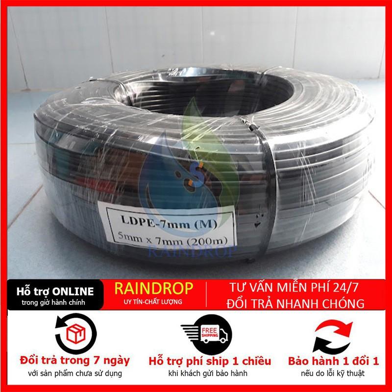 10M DÂY PE 8MM DÙNG CHO HỆ THỐNG TƯỚI NHỎ GIỌT