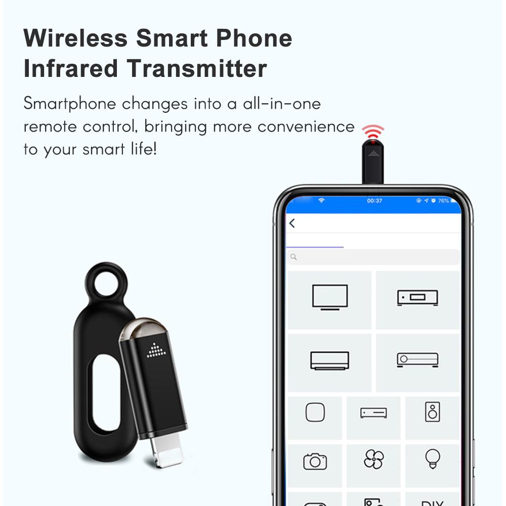 Bộ Điều Khiển Từ Xa Mini Đa Năng Cho Ios Smart Tv Máy Điều Hòa Không Khí