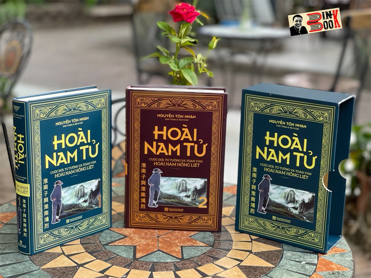 (Boxset 2 tập – Bìa cứng) HOÀI NAM TỬ - Cuộc đời, tư tưởng và toàn văn hoài nam hồng liệt - Nguyễn Tôn Nhan – Ngọc Trâm Books - Nxb Tổng hợp Tp Hồ Chí Minh