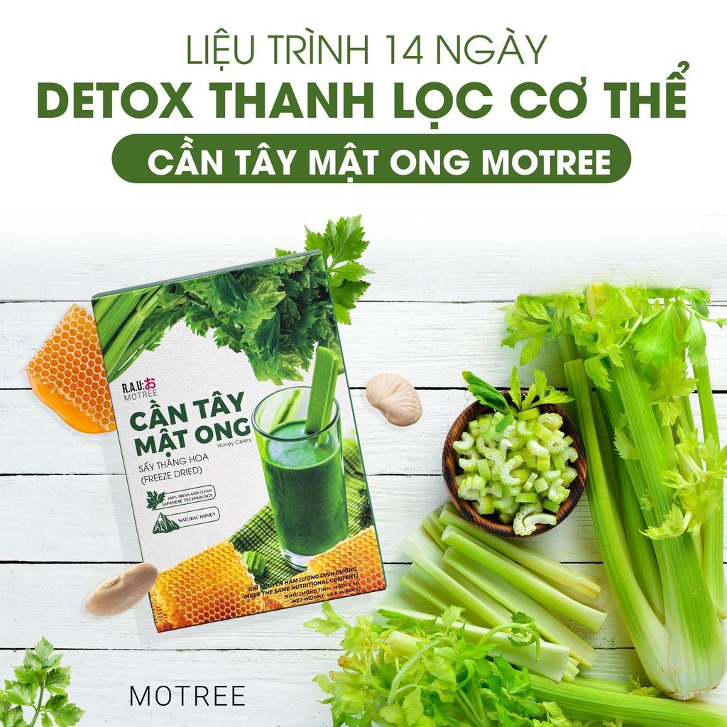 Bột cần tây mật ong MOTREE 14 gói 54gr