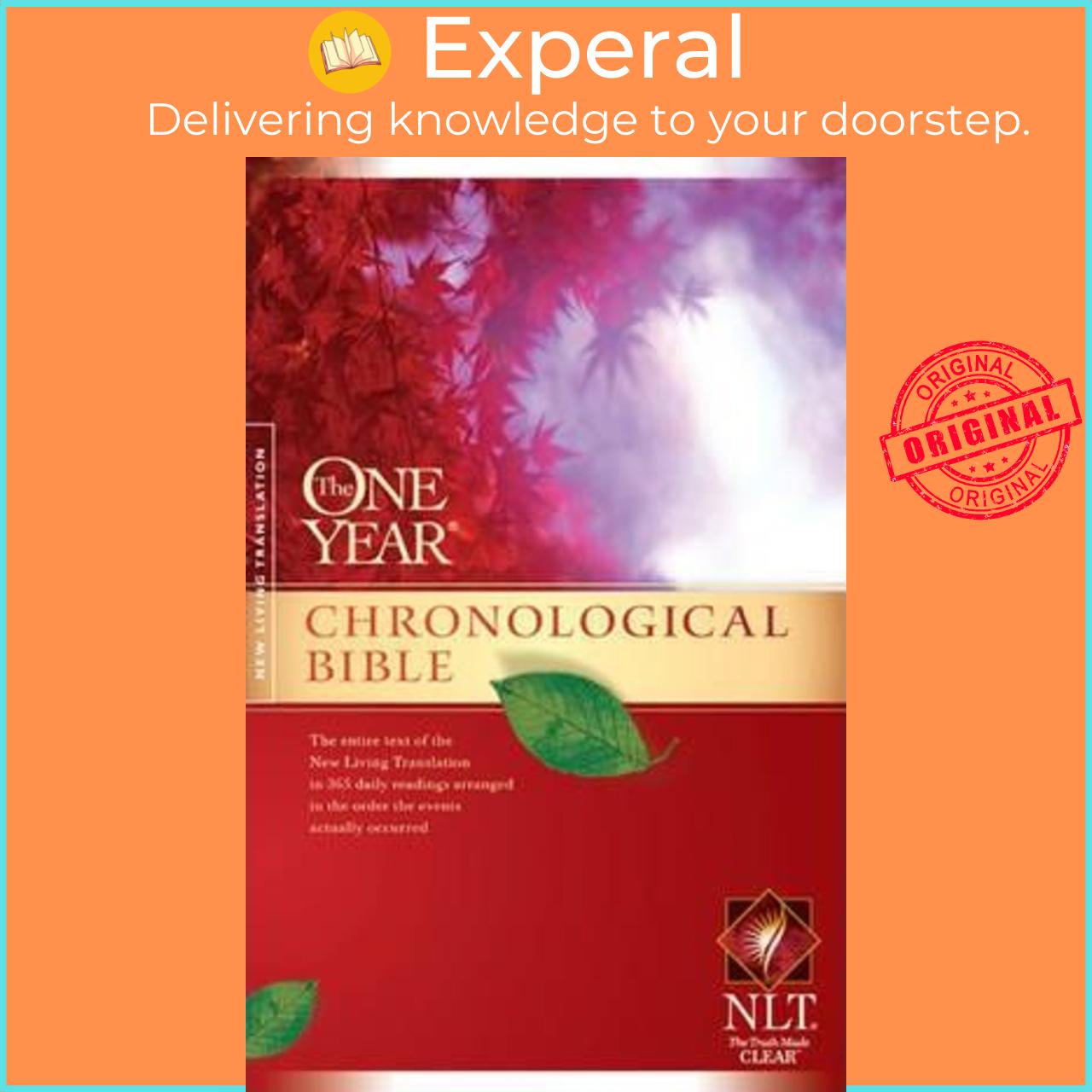 Sách - NLT One Year Chronological Bible, The by US edition, paperback