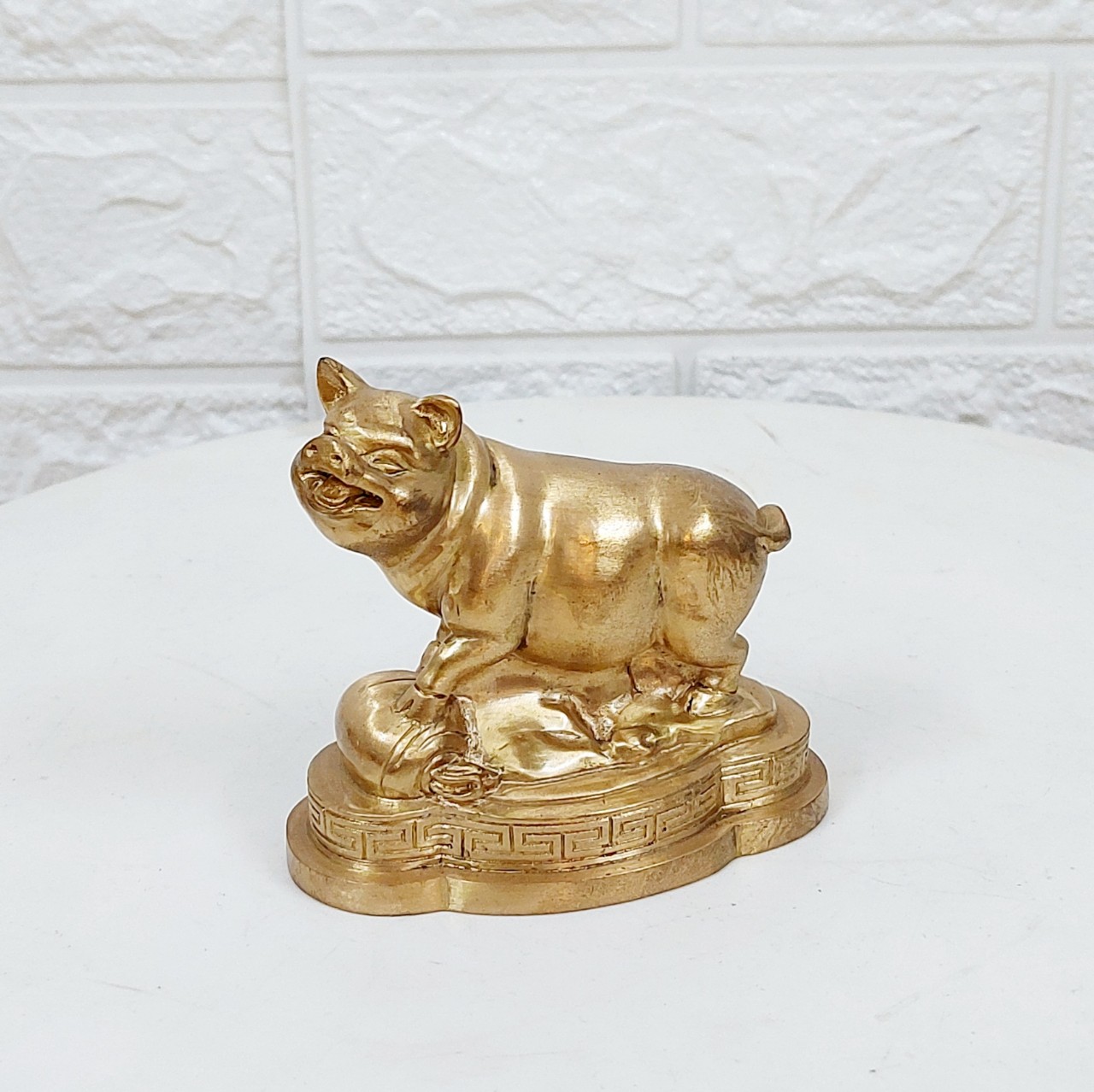 Tượng Lợn Bằng Đồng Phong Thủy