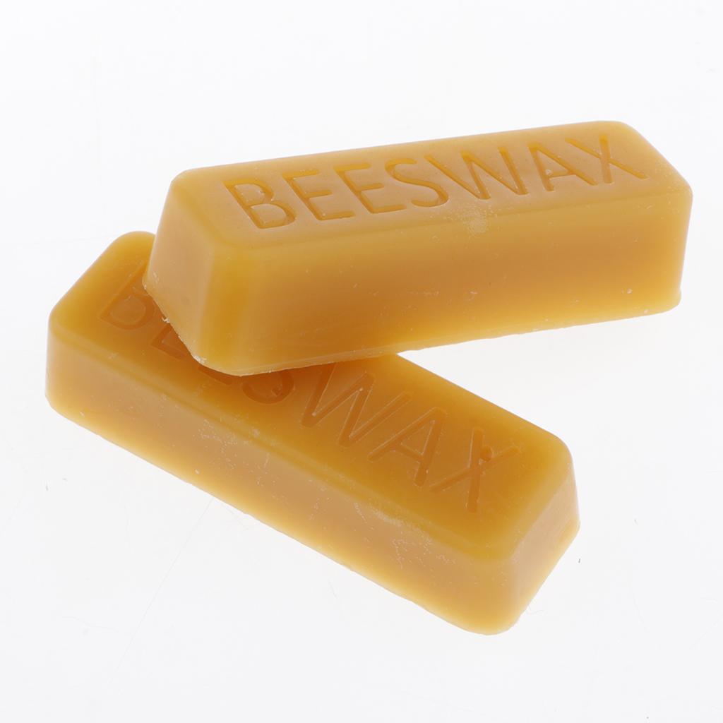 Food Grade Natural Beeswax Block for Handmade Lip Balms Soap Yellow