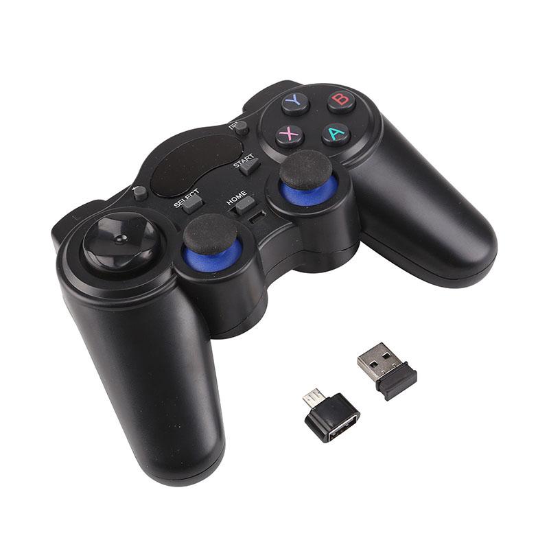 2 Pcs 2.4G Wireless Game Controller Gamepad Joystick for PS3 Android TV Box