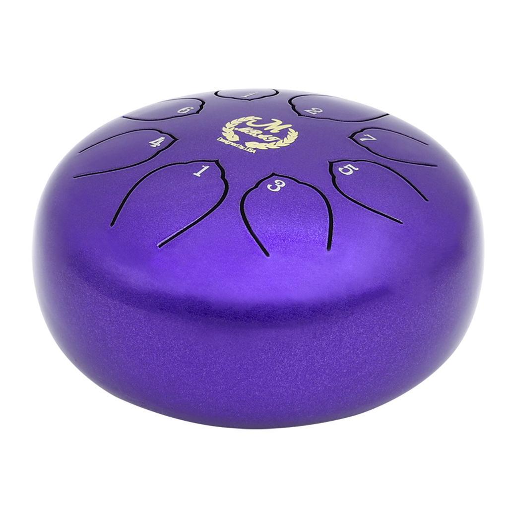 6inch Lotus Steel Tongue Drum Best Sound W/ Mallets