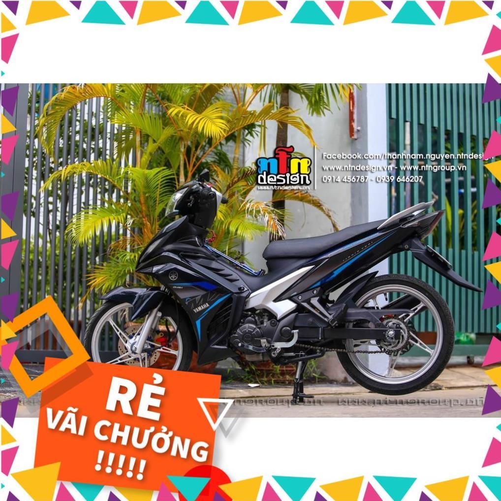 Tem Rời Exciter 135 Mẫu MX Xám Xanh