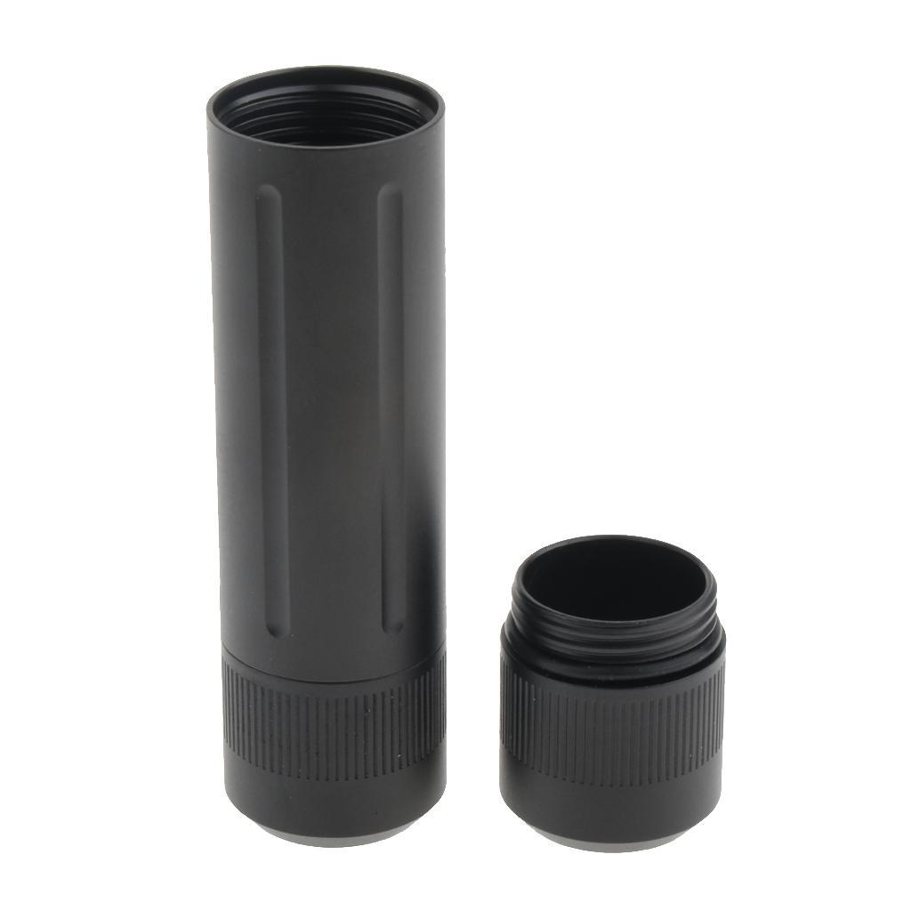 Outdoor Survival Aluminium Case Waterproof Capsule Sealed