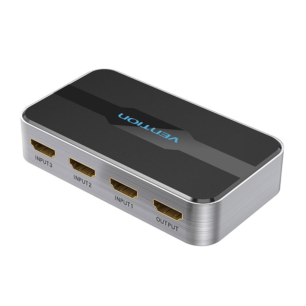 Bộ chia 4K HD HDMI 2.0 với Điều khiển từ xa cho Máy tính xách tay / Đầu DVD / PC / 4K