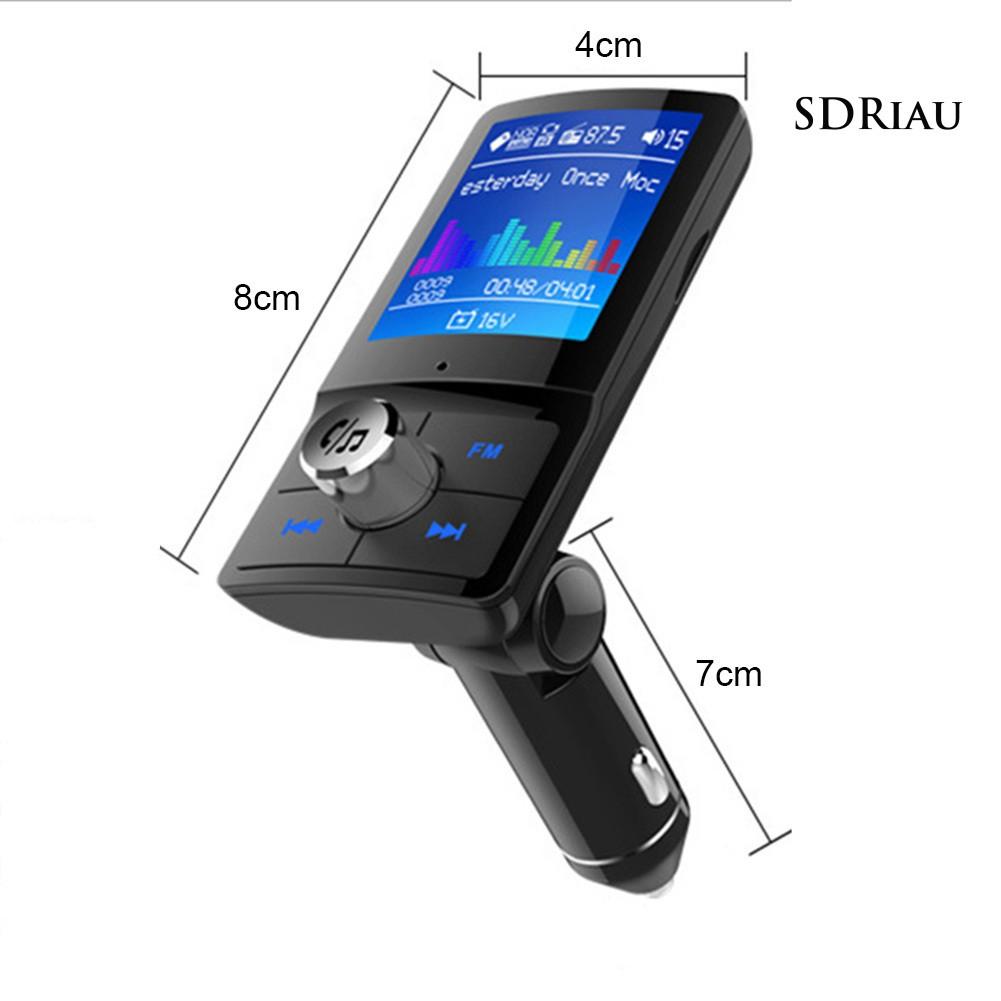 Máy Nghe Nhạc Qcd_T43 Trên Xe Hơi Kết Nối Bluetooth Qc3.0 Và Phụ Kiện