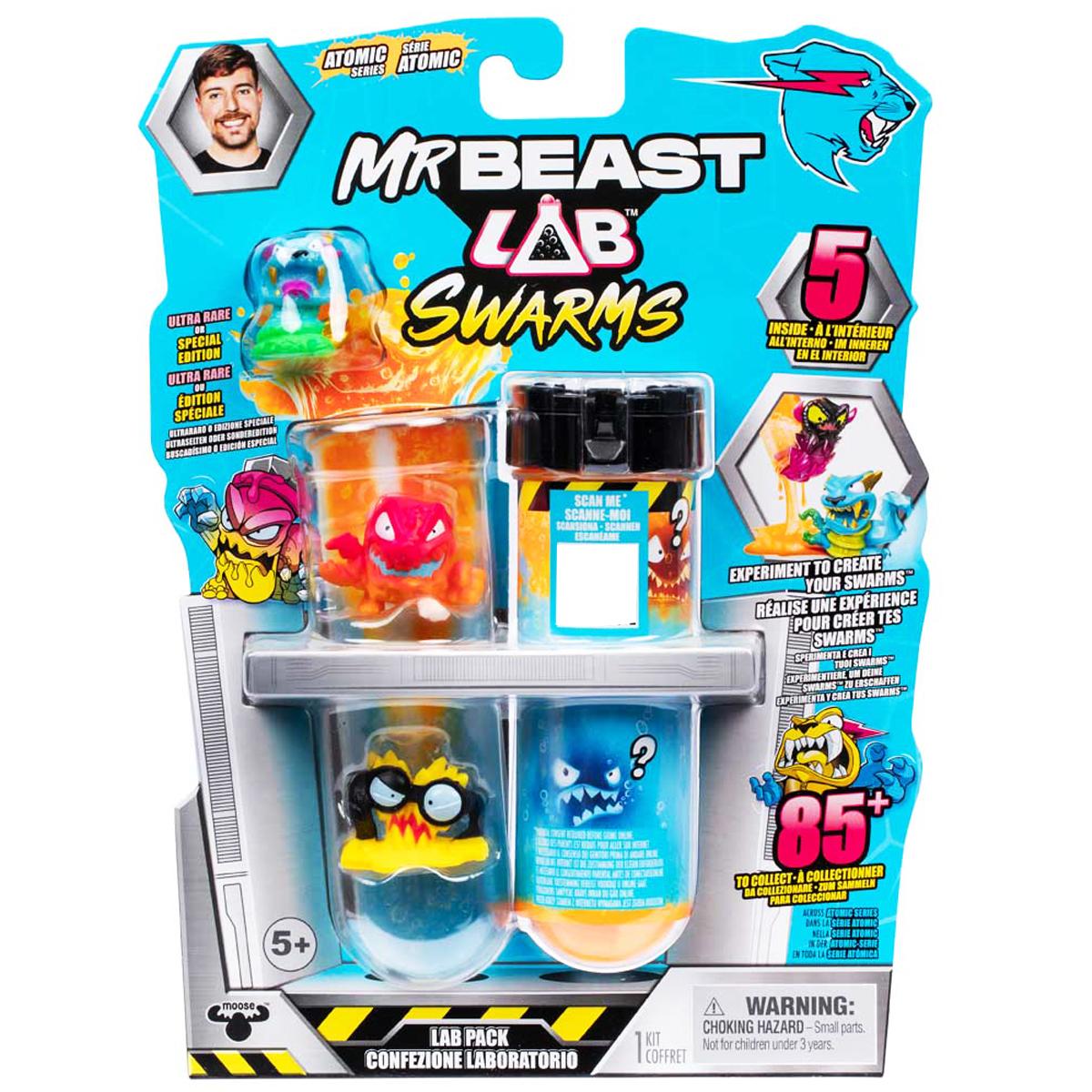 Đồ Chơi Phòng Thí Nghiệm - 5 Sinh Vật - MrBeast Lab 24747 (Sản Phẩm Bên Trong Là Ngẫu Nhiên)