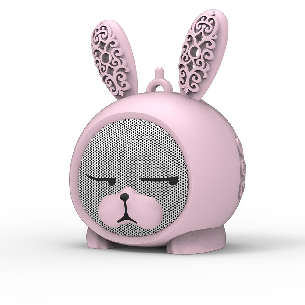 Loa Bluetooth di động Rabbit V5.0 Micrô điều chỉnh âm lượng Màu sắc: Xanh dương