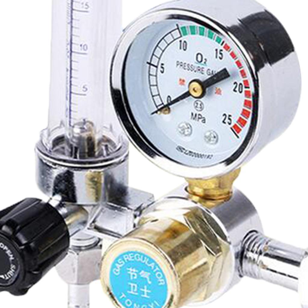 0 25MPa ARGON METER REGULATOR WELDING GAS DISPLAY PRESSURE REDUCER REGULATOR