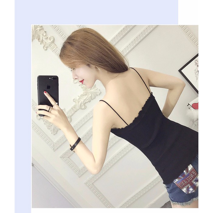 Áo len 2 dây nữ A213