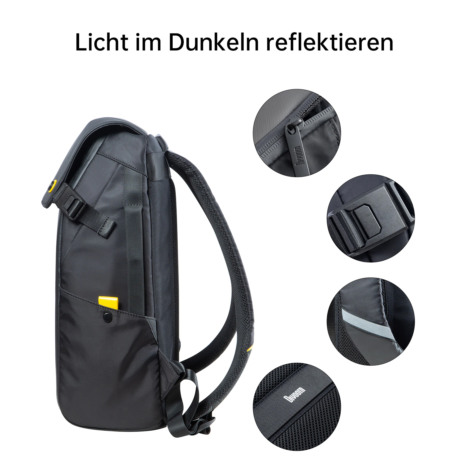 Balo đèn Led, Divoom Pixoo Backpack M, Ba lô Laptop 15inch, màn hình led, chống thấm
