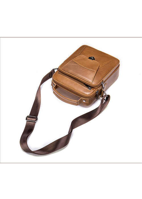 Túi đeo chéo nam Marrant BHM7329 Túi xách tay, da bò nguyên miếng, không bong tróc