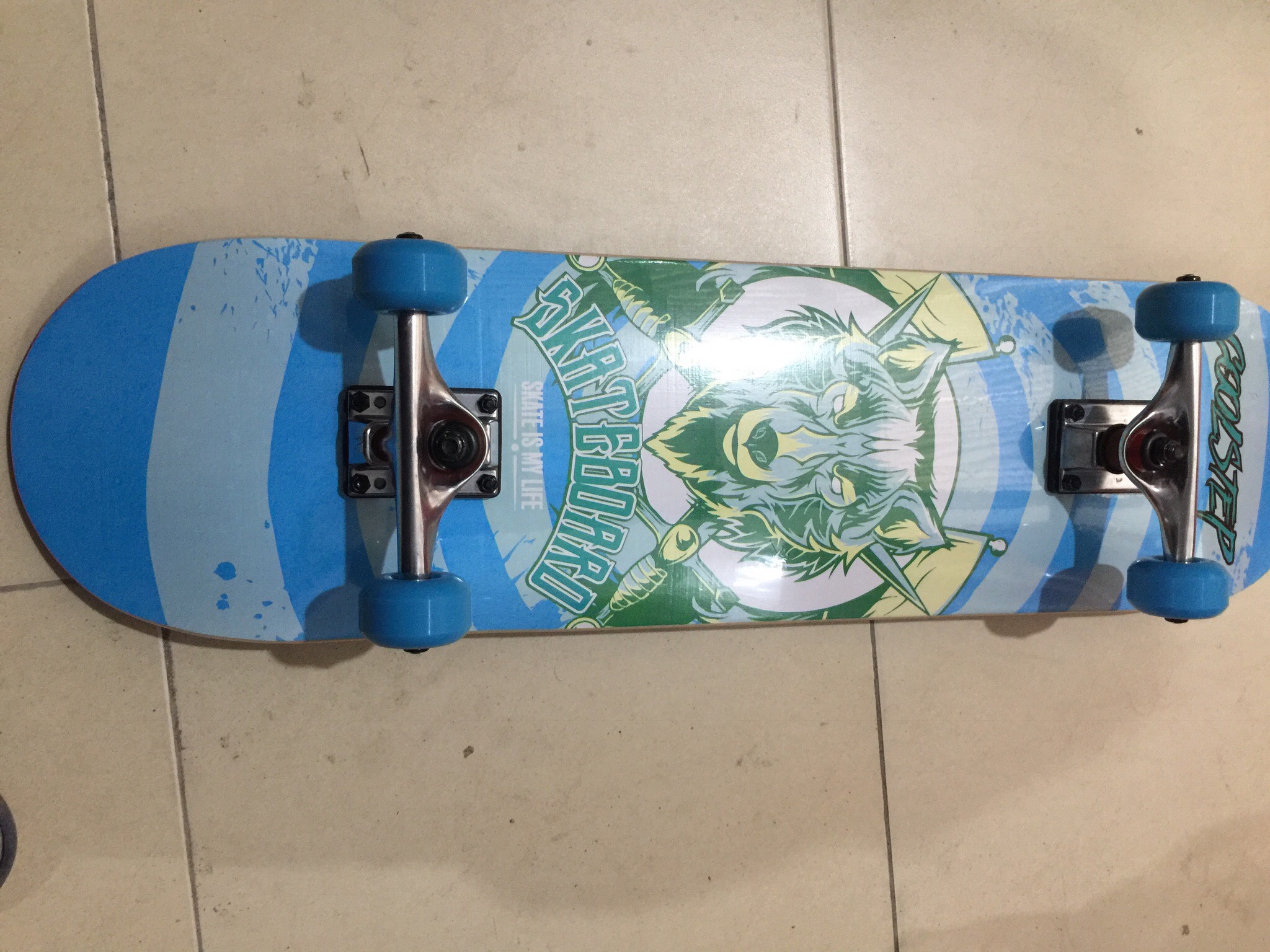 Ván Trượt Skateboard10 - 1024 Sói Đầu Đàn