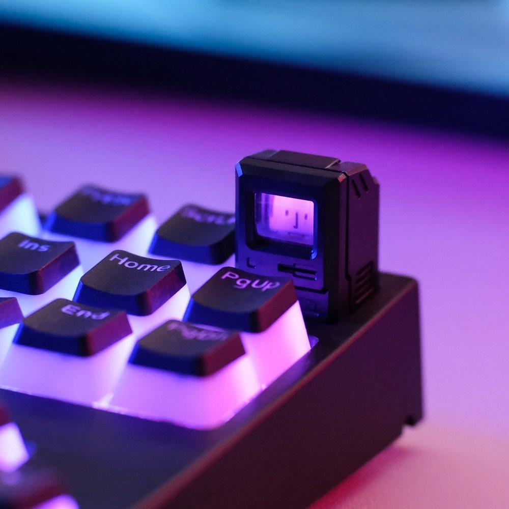 Keycap Macintosh Phong cách retro cổ điển Cá tính sáng tạo Mặt RGB bàn phím cơ Keycap