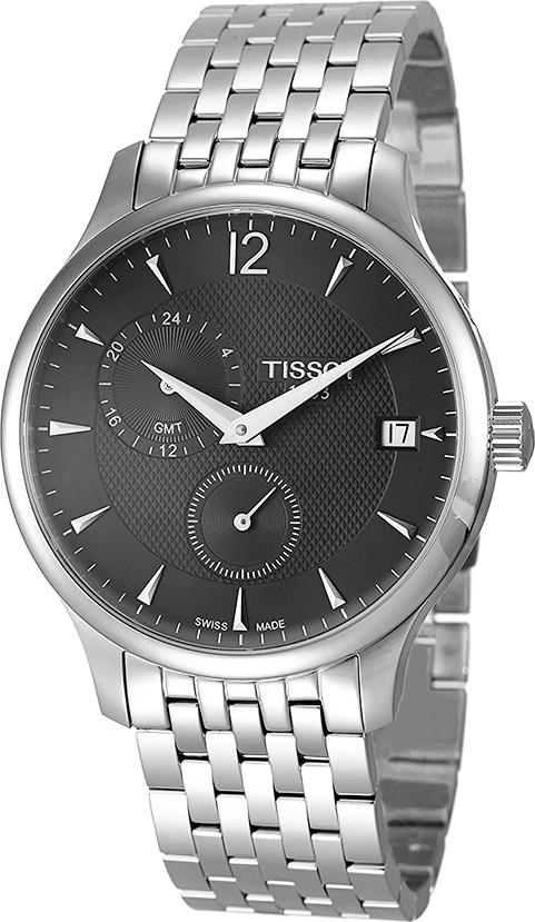 Đồng Hồ Nam Dây Thép Không Gỉ Tissot T063.639.11.067.00 (42mm) - Đen