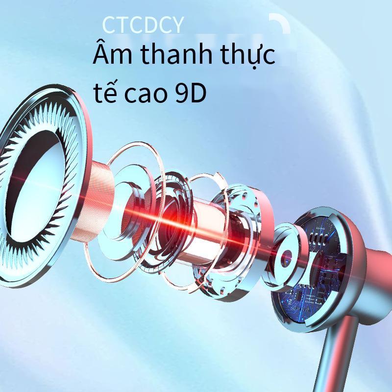 Kiểu tai nghe đeo cổ mới nhất, kiểu bùng nổ mới có thể cắm vào, màn hình kỹ thuật số, thể thao không dây, thời lượng pin chờ cực dài, tai nghe Bluetooth