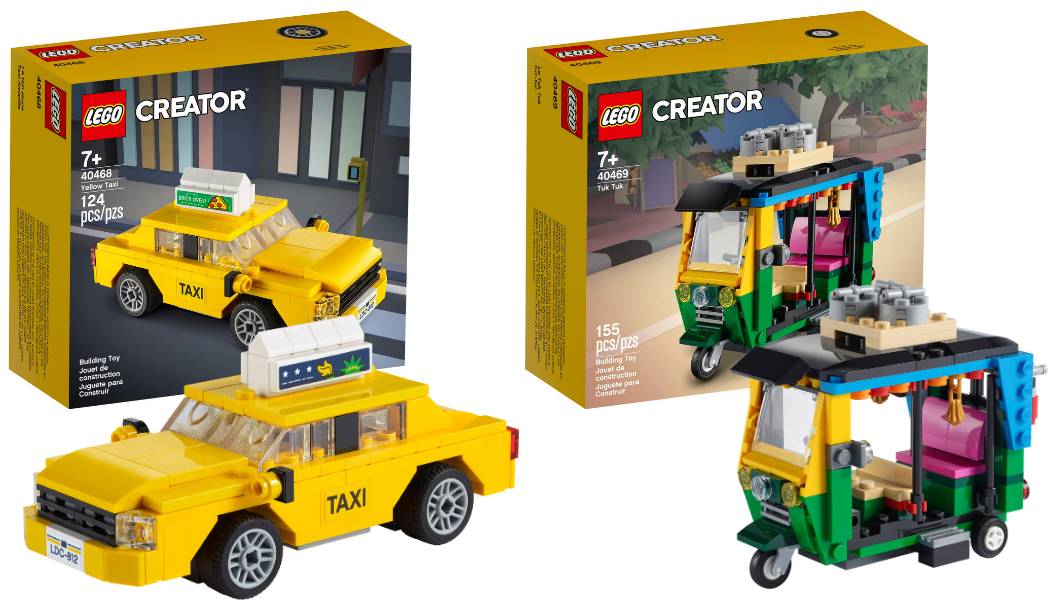 LEGO - 40468 - Taxi Màu Vàng 9