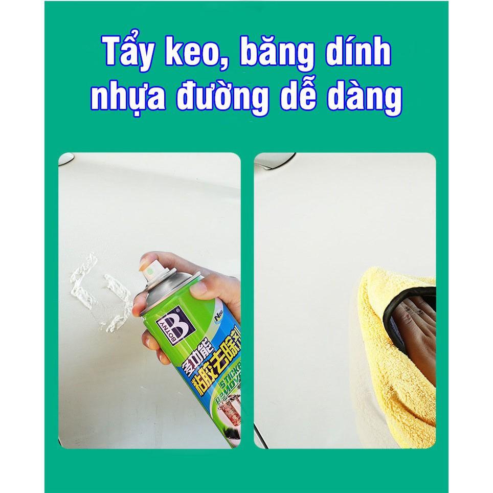 Chai Xịt Tẩy Keo Remove of Sticker 450ml, Tẩy Đa Năng Mọi Loại Vết Bẩn