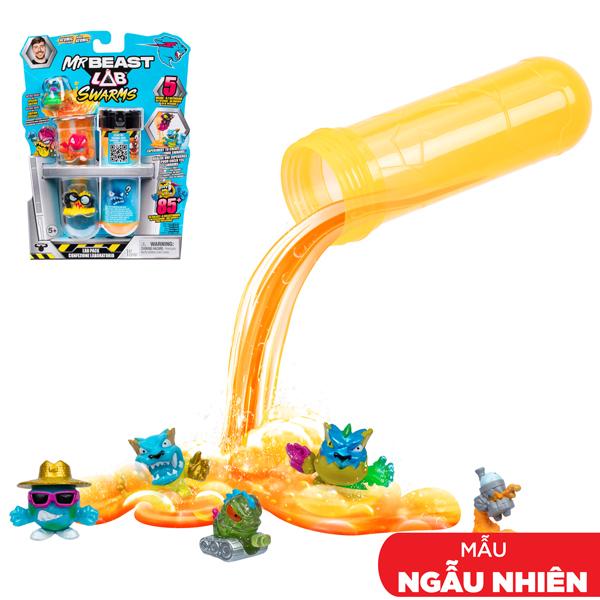 Đồ Chơi Phòng Thí Nghiệm - 5 Sinh Vật - MrBeast Lab 24747 (Sản Phẩm Bên Trong Là Ngẫu Nhiên)